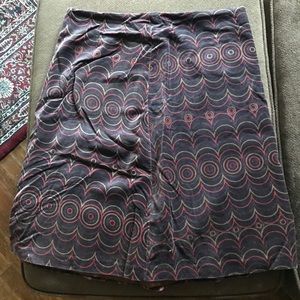 Velvet skirt